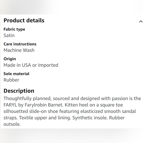 FARYL by Farylrobin Barnet Red Satin 16 M - Picture 3 of 3